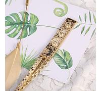 Akozon Certainly Here are Five Optimized Selling Points for The Women Br Weave Bracelet Quartz Analog Round Watch Tailored to Enhance Visibility On Platform Using A9 A (Gold)