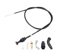 Akozon Choke Cable Starter Valve Plunger Kit Carburetor Choke Cable and Plunger Choke Starter Valve Kit Choke Cable and Starter Valve Plunger Kit for Rancher 350 TRX350FE 4x4 ES 2006