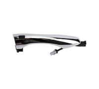 Akozon Chrome Front Exterior Door Handle with Button Smart Key Outside Door Handle, Keyless Entry Replacement for Sorento 2016 to 2020 (Right Side)