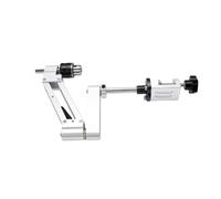 Akozon CNC Aluminum Cantilever Tapping Bracket, Vertical Horizontal Adjustable Tapping Arm Support with Multi Angle Locking Design for Drill Press and Workbench