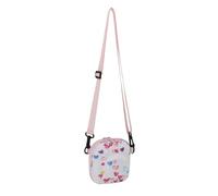 Akozon Colorful Hearts Pattern Instant Camera Protective Case Shock Proof Hard Shell Bag with Adjustable Strap