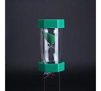 Akozon Colorful Plastic Sand Timer Hourglass for Home & Office - Unique Time Management Tool in 3/10/20/30/60 Minutes (10 points green)