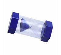 Akozon Colorful Plastic Sand Timer Hourglass for Home & Office - Unique Time Management Tool in 3/10/20/30/60 Minutes (60 points blue)