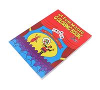 Akozon Coloring Book for All Ages - Easy Cartoon Trick Props for Performances, Shows & Family Fun - Transform Blank Pages Into Colorful Images