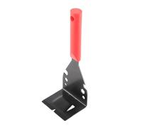 Akozon Compact Less Steel Trim Puller Tool for Effortless Tile and Removal - MultIFunctional Baseboard and Flooring Tool for Home Repairs (Red)