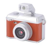 Akozon Compact Retro Digital Camera 1080P 0.96 Inch Color Screen Tiny Vintage Keychain Vlog Camera Fit for Travel