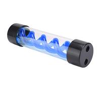Akozon Computer 200Mm with G1/4 Thread for Pc Cooling System, High Capacity Transparent Acrylic Cooling for Desktop Computer Accessories (Blue)