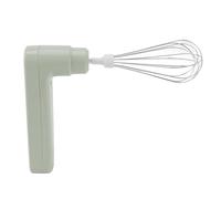 Akozon Cordless Electric Egg Beater - 800mAh Rechargeable Handheld Mixer & Blender - for Coffee, Baking, and More! (Green)