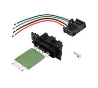 Akozon corsa heater resistor + blower motor fan kit, with wiring repair plug harness for air conditioner