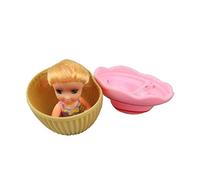 Akozon Cup Cake Doll Play House - Transforming Mini Surprise Doll Cake for Kids - Sweet Princess Birthday Toy (Colorful)