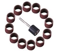 Akozon cylinders paper + 100pcs Drum Sanding Sleeves Sandpaper Bands #80, 320,