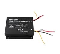 Akozon DC 24V to 12V Power Converter Transformer (24v to 12v/40A/480w) | Voltage Reducer for Car Truck, Iron Shell, Overheat Protection, Short Circuit Guard, Auto Stereo GPS Subwoofer Use