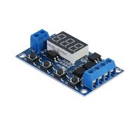 Akozon DC 5V-36V Delay Timer Relay Module with LED Display - Turn On/Off | High-Performance Timer , Dual-MOS Output, Cycle Control, 15A Current Capacity