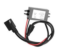 Akozon DC-DC 12V to 5V 3A USB Converter Module for Car LED | USB-A and USB output, Compatible with MP3 MP4 players, Stable power supply for LED screens