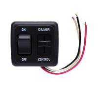 Akozon DC Light Switch Dimmer Control 60W LED Incandescent Lamp Toggle RV Marine Strip Lighting