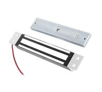 Akozon DC12V 280kg/600Lbs Electric Magnetic Lock Holding Force Electromagnet Lock Secure NC Mode, Electromagnetic Door Kit System Holding Force for Access Control DC 12V