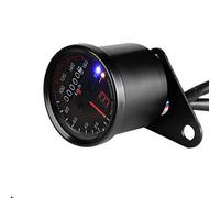 Akozon DC12V Motorcycle Odometer Speedometer LED Backlight | OE Replacement Dual Odometer, Miles Meter for ATV, Universal Fit, LED Backlit Gauge