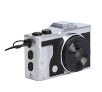 Akozon Digital Camera 1.47 Inch LCD Screen Anti Shake 4K 48MP Retro Portable Compact Camera for Travel Birthday Gift (Black)