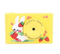 Akozon Digital Camera Camera Dual Lens 48MP HD Photo 1080P Video Multi Filters Games MP3 Rechargeable (Yellow)