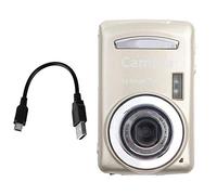 Akozon digital camera, Mini Outdoor 16MP 720P 30FPS 4X Zoom HD Digital Video Camera 2.4 inch LCD Display Camcorder Gold Accessories(Gold)
