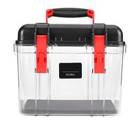Akozon Digital Camera Moistureproof Box R15 Plastic Black Photographic Equipment Moistureproof Case Lens Sealing Drying Mildewproof Storage Box