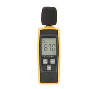 Akozon Digital Decibel Meter GM1359 Hand-Held Sound Level Meter DB Meter Environmental Noise Tester with Noise Measurement Reader Range 30-130dBA Max/Min/Hold Data LCD Backlight Display