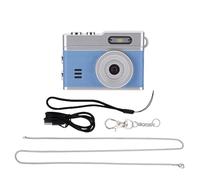 Akozon Digital Retro Camera 12MP Photo 1080P Video Recording Camera for Campus Travel Photography (Blue)