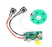 Akozon DIY 4-Minute Recordable Voice Greeting Card Chip - Custom Sound Module for Holiday Cards, Toys & Crafts