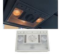 Akozon Dome Reading Light, Gray Car Dome Roof Light 6Q0959613A For Seat Altea 2004+ For Seat Leon 4 2006-2013 For Seat Toledo 2005-2009