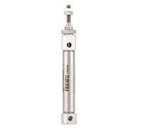 Akozon double acting air cylinder Pneumatic Cylinder CDJ2B10-30B 10mm Diameter 30mm Stroke Double-acting Stainless Steel Pneumatic Air Cylinder