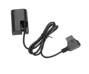 Akozon Dre6 Male To Lpe6N Dummy Battery Adapter Cable For Dslr 5D2 6D 7D Fully Decoded Lightweight And Accessorykey Words Dr E6 Lp E6N Power Coupler Dslrs Camer