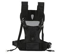 Akozon Dual Camera Strap, Nylon Comfortable Dual Camera Harness Breathable Adjustable Multi Carrier Chest Harness For Camera Chest Strap