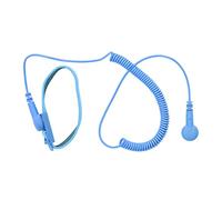 Akozon E Wrist Strap Reusable Static Proof Wristband With Grounding Wire And Long Extendable, Multifunctional Accessory For Home Use (Blue)