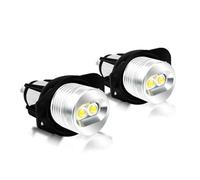 Akozon e90 angel eye bulb + 2pcs 12W Angel Eyes LED Headlights Halo Ring Marker Light Car Fog Lights for E90 E91 05-08 Auto Lamps for bombillas angel eyes e90