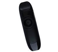 Akozon Eco-Friendly ABS Professional Ocarina with Resin, Includes Reed, Lanyard, Microphone, and 3.5mm Adapter for Musicians (Black)