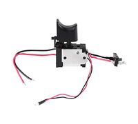 Cordless Drill Switch, Akozon Electric Drill Switch 7.2V-24V Lithium Battery Cordless Drill Speed Control Trigger Switch with Small Light
