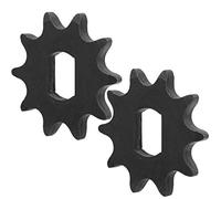 Akozon Electric Motor Sprocket 420 Model 2Pcs 10 Teeth Steel Motor Sprocket 12x17mm Inner Hole - Automotive/ & Powersports//Drive/Chains & /