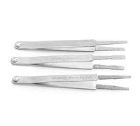 Akozon Electrical Terminal Cleaner, 3PCS Electrical Contact Cleaner Tool, Diamond Tip Electrical, Electrical Terminal Cleaning Kit for Small Electrical Spade Pin Connector