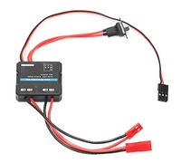 Akozon Electronic Speed Controller Waterproof Black Brushed ESC 40A for 1/16 RC Car 1/18 RC Car Upgrade, Controlador de Velocidad Electrónico