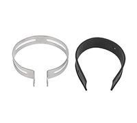 Akozon Exhaust Clamp Exhaust Pipe Clamp Fixed Ring Universal Stainless Steel Motorcycle Exhaust Clamp Pipe Holder Clamp Fixed Ring Hose Clamp Pipe Clamp for Most Motorcycles