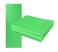 Akozon Extra Wide Folding Mat 68 X 24 Inches 4mm Thick Non Slip PVC Exercise Mat for Pilates Beach Travel (Green)