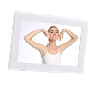 Akozon Family Photo Display with Digital Calendar with Chore Rewards for Meal Planner and Chore Chart 10.1 Inch (UK Plug)