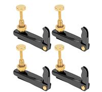 Akozon Fine Tuners Cello Replacement - 3/4-4/4 Violin Fine Tuners Accessories, Metal Adjuster - Musical Instruments/Instrument Accessories/Orchestral Strings & / /Violin (Black)