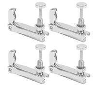 Akozon Fine Tuners Cello Replacement - 3/4-4/4 Violin Fine Tuners Accessories, Metal Adjuster - Musical Instruments/Instrument Accessories/Orchestral Strings & / /Violin (Silver)