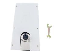 Akozon Floor Spring Hinge Closer 2 Way Open Hydraulic Buffer for Glass Door 110KG Capacity Duty Stainless Steel Closing Home Improvement