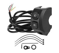Akozon Fog Light Push Button Handlebar Fog Light Switch Button Motorcycle Foglight Switch Universal Waterproof Fogs Lights Switches Handlebar Fit for R1200GS R1250GS F750GS F850GS