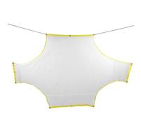 Akozon Football Net for Training - Polyester Mesh Soccer Goal with 10 Fixed Holes - & Practice for Youth & Adults - Futsal 7-A-Side Target Net (7aside target cloth)