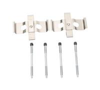 Akozon Front Brake Pad Pins Fitting Set MBA1296 1091296 KIT1021 Hardware Kit with Clips for 406 19972004