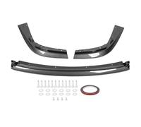 Akozon Front Bumper Lip Chin Spoiler Replacement Dynamic Aerodynamic for WRX STI 2004 2005 (Carbon Fiber Style)