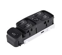Akozon Front Left Power Window Master Switch A2038210679 for W203 C Class C320 C230 - Direct Replacement OEM Fit Plastic Housing Easy Installation